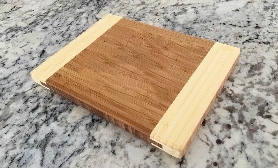 Personalized GrillFather Cutting Board Two Tone Rectangular Cutting Board 6x8Giftinum