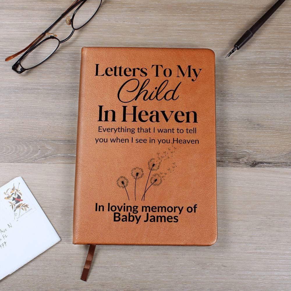 Personalized Letters to my Baby heaven JournalGiftinum