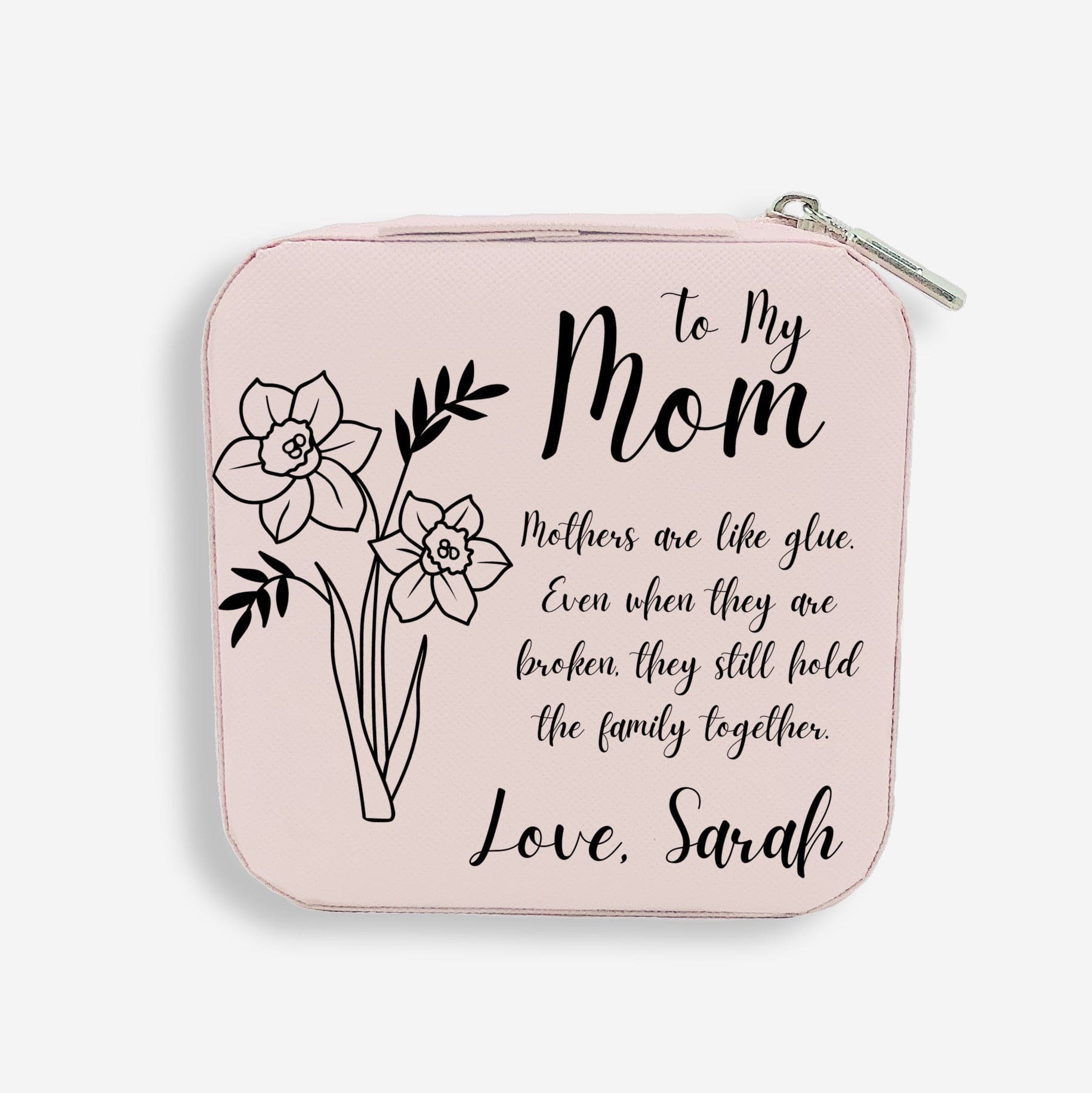 Personalized Mom Jewelry Box - Premium Jewelry Boxes - Just $31.95! Shop now at Giftinum