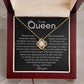 queen love knot necklace - Giftinum