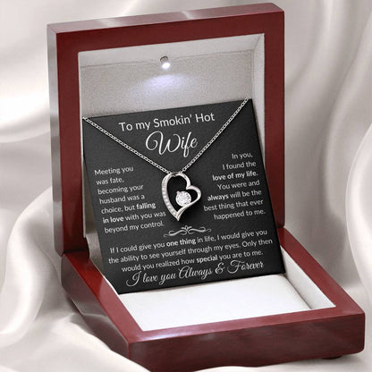 Smokin' Hot Wife Necklace | Meeting you was fate Jewelry Giftinum