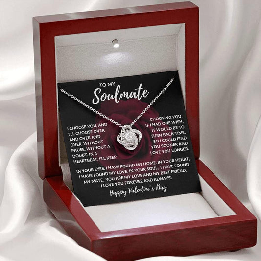 Soulmate Necklace - I choose you JewelryGiftinum