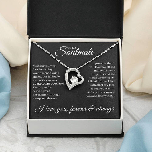 Soulmate Necklace - Meeting you was Fate - Premium Jewelry - Just $59.95! Shop now at Giftinum