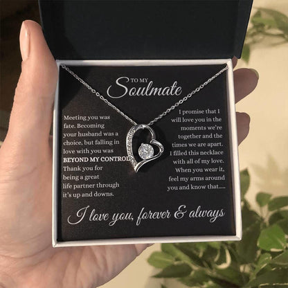 Soulmate necklace - meeting your was fate JewelryGiftinum