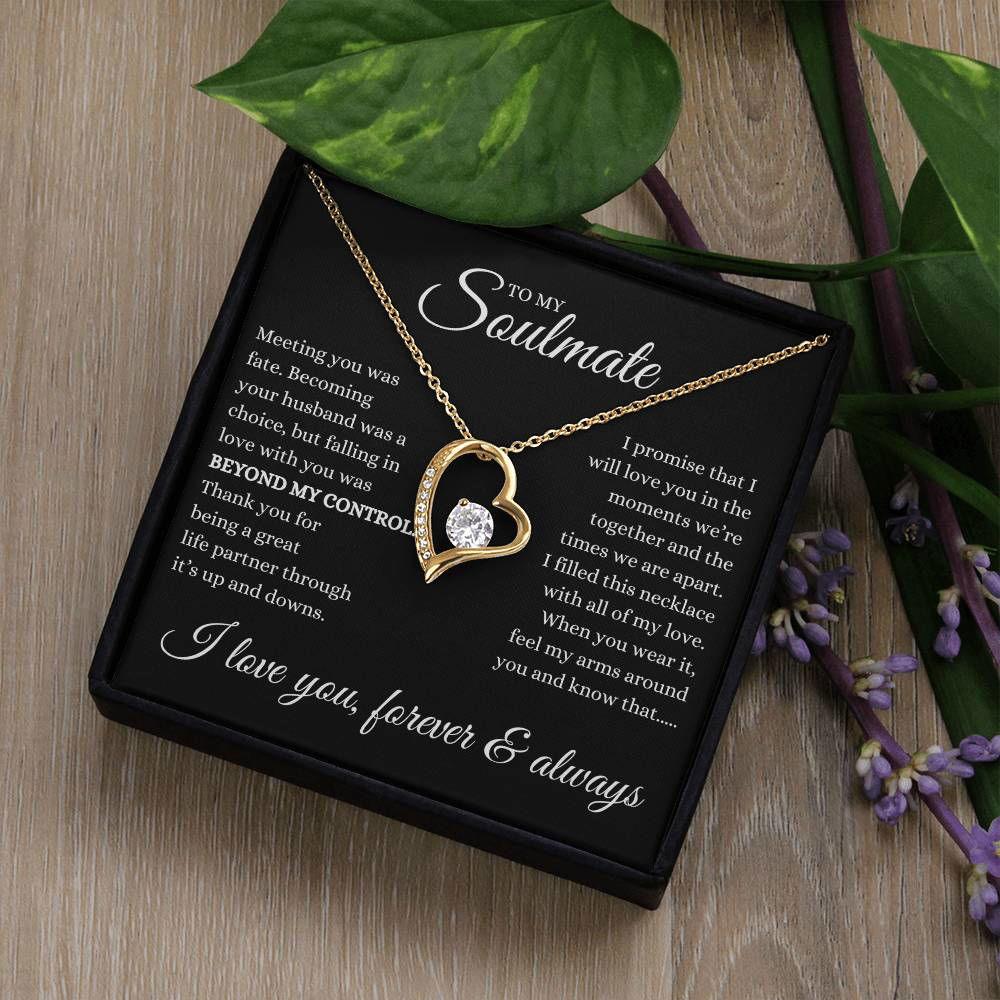 Soulmate necklace - meeting your was fate JewelryGiftinum