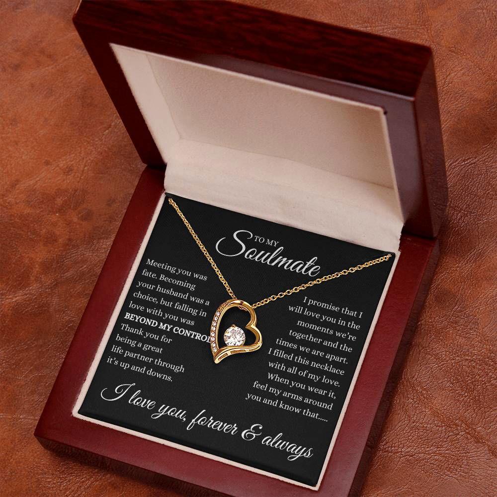 Soulmate necklace - meeting your was fate JewelryGiftinum