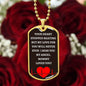 To Baby Angel From Mommy Dog Tag Necklace - Heart Stopped Beating - Giftinum