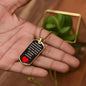 To Baby Angel From Mommy Dog Tag Necklace - Heart Stopped Beating - Giftinum
