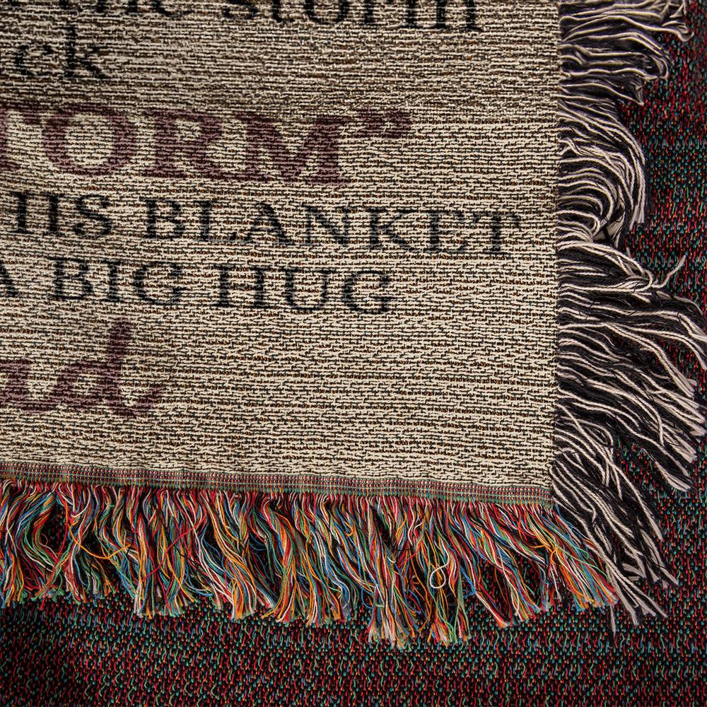 To Badass Daughter Blanket From Dad - I am the storm JewelryGiftinum