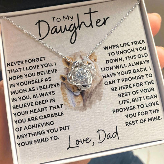 To Daughter - Never Forget JewelryGiftinum