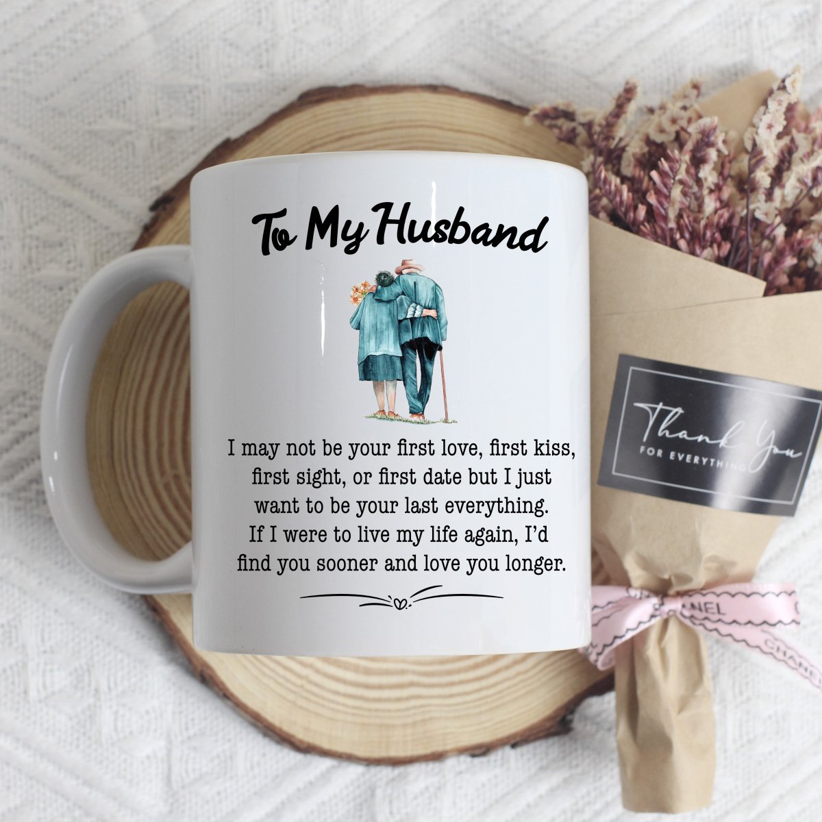 To Husband - Last Everything Mug - Giftinum