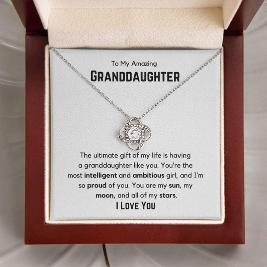 To My Amazing Granddaughter - The ultimate gift JewelryGiftinum