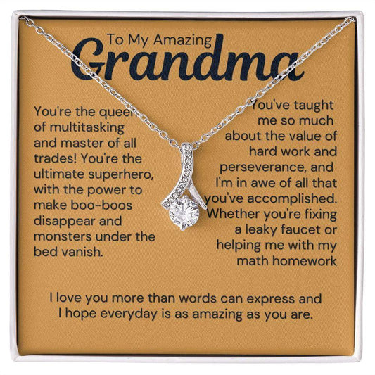 To my amazing grandma JewelryGiftinum