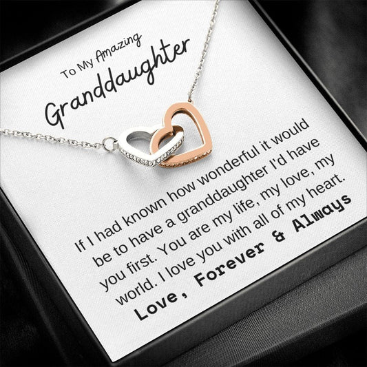 To My Granddaughter - If I had known - Necklace - Premium Jewelry - Just $119.95! Shop now at Giftinum