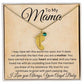 To My Mama Baby Feet Necklace - I may have left this world JewelryGiftinum