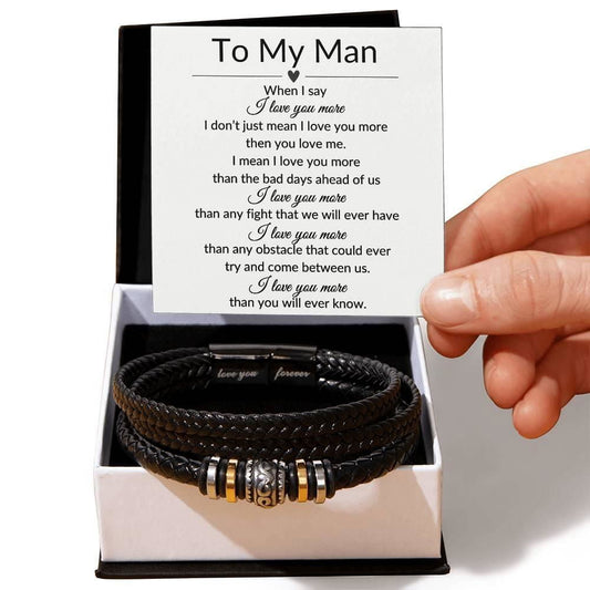 To My Man - When I say I love you JewelryGiftinum