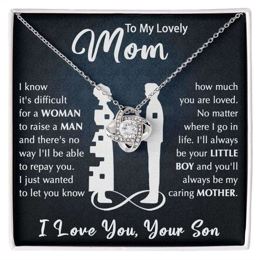 To My Mom Necklace - You are loved JewelryGiftinum