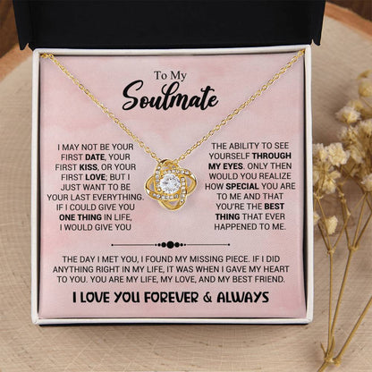 To My Soulmate - Missing piece Jewelry Giftinum