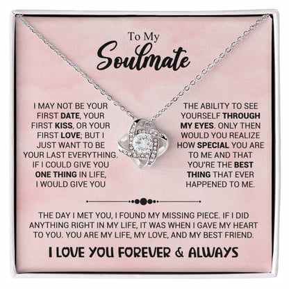 To My Soulmate - Missing piece Jewelry Giftinum