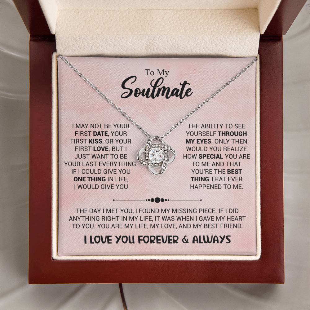 To My Soulmate - Missing piece Jewelry Giftinum