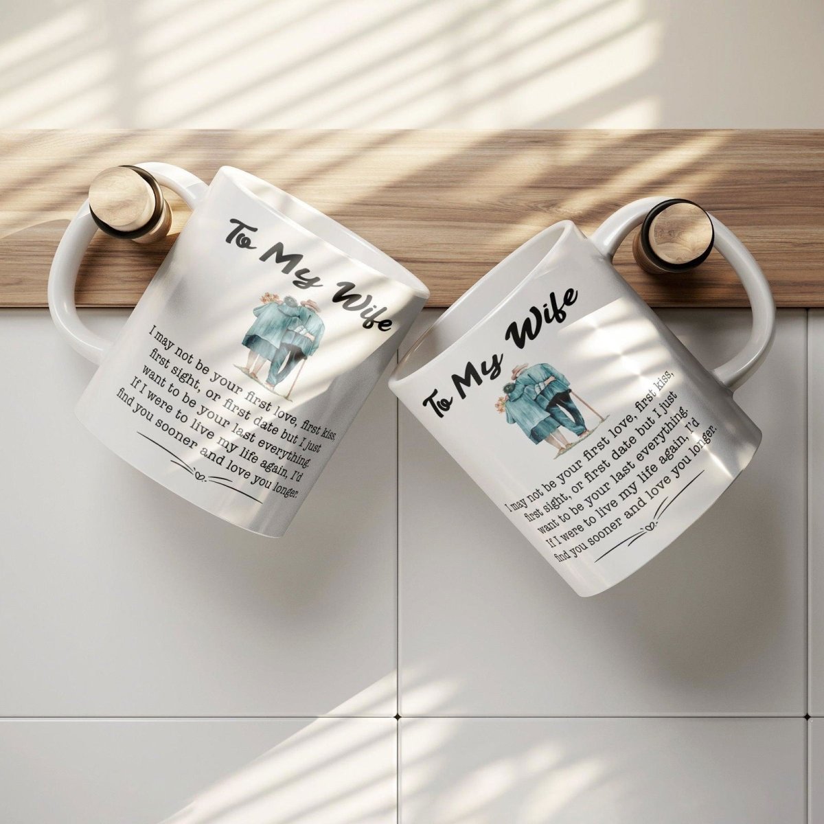 To My Wife Mug | My last everything Full WrapGiftinum