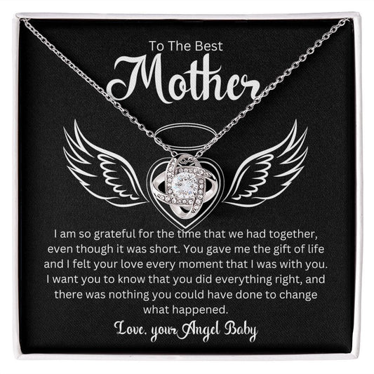 To the best mother love knot - Premium Jewelry - Just $119.95! Shop now at Giftinum