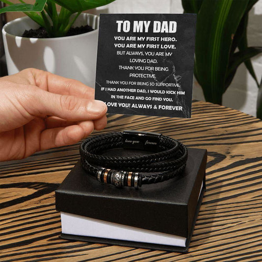 You Are My Loving Dad Bracelett JewelryGiftinum