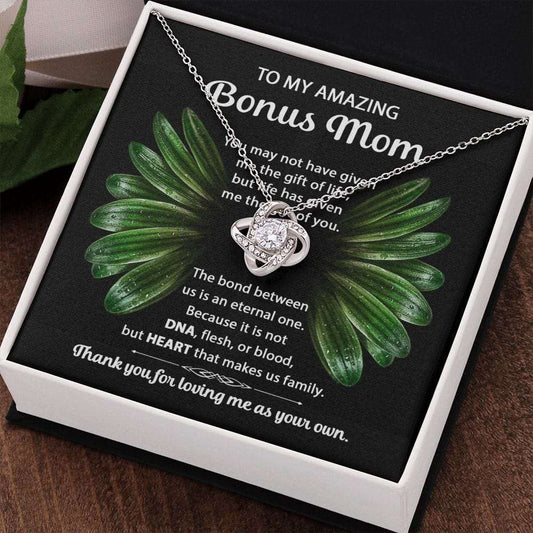 You may not have given me life - Bonus Mom Necklace - Premium Jewelry - Just $59.95! Shop now at Giftinum